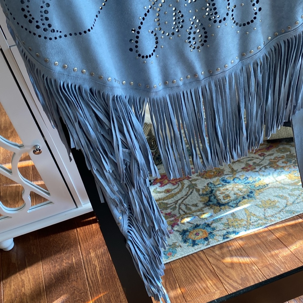 Curation Caravan Studed Tassels Wrap - image 5